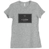 t n shirt Ladies Fitted T-Shirt
