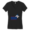Daddy Shark Women's V-Neck T-Shirt
