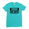 khada ho gaya Ladies Fitted T-Shirt