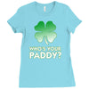 who is your paddy copy Ladies Fitted T-Shirt