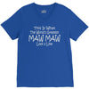 worlds greatest maw maw V-Neck Tee
