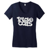i love cats Women's V-Neck T-Shirt