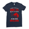 short and fat Ladies Fitted T-Shirt