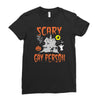 scary gay person Ladies Fitted T-Shirt