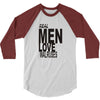 real men love walrus funny 3/4 Sleeve Shirt