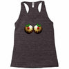 christmas pudding boobs funny Racerback Tank