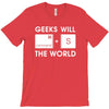 geeks will save the world mac version (2) T-Shirt