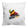 vegetable remix Throw Pillow