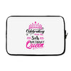 Celebrating With the 5th Birthday Queen Laptop sleeve