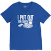 i put out for santa claus V-Neck Tee
