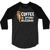 otter coffee 3/4 Sleeve Shirt