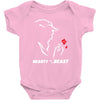 beauty and the beast Baby Onesie