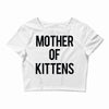 mother of kittens Crop Top