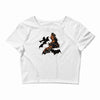 polygon bats Crop Top