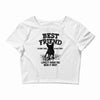 Best Friend Pug Crop Top
