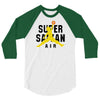 Super Saiyan Air 3/4 Sleeve Shirt