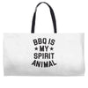 bbq spirit animal Weekender Totes