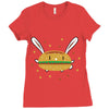 bun bun Ladies Fitted T-Shirt