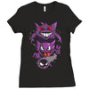 pokemon the ghost Ladies Fitted T-Shirt