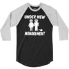 under new management stag night wedding mens 3/4 Sleeve Shirt