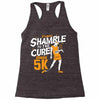 shamble to the cure zombie 5k Racerback Tank