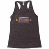 greeting from astroworld wish you were here white Racerback Tank