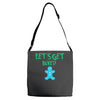 lets get baked Adjustable Strap Totes