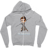 fearless Zipper Hoodie