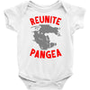 reunite pangea Baby Onesie