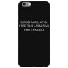 assassins slogan iPhone 6/6s Case
