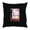 Surf Paradise City Throw Pillow