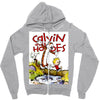 calvin hobbes Zipper Hoodie