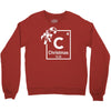 christmas periodic table of elements Crewneck Sweatshirt