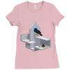 portal bird Ladies Fitted T-Shirt