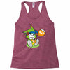 rufu  the green wolf Racerback Tank