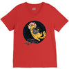 rebel cattack V-Neck Tee