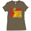 nobody owns pizza! Ladies Fitted T-Shirt