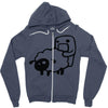 sheep shgger Zipper Hoodie