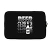 Beer Club Pub Laptop sleeve