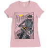enjoy the ride Ladies Fitted T-Shirt