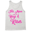 this mom hugs kiss es Tank Top
