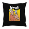 sploosh Throw Pillow