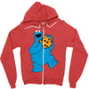Cookie Monster Zipper Hoodie