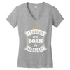 Legends Are Born In February Women's V-Neck T-Shirt