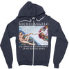 Michelangelo Creation of Adam Zipper Hoodie
