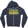 hokey cokey anonymous, ideal birthday gift or present Zipper Hoodie