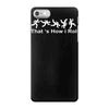 that's how i roll funny mens cotton crew neck iPhone 7 Case