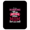 running mom white Mousepad