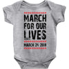 March For Our Lives Baby Onesie