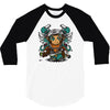 mnk never die 3/4 Sleeve Shirt